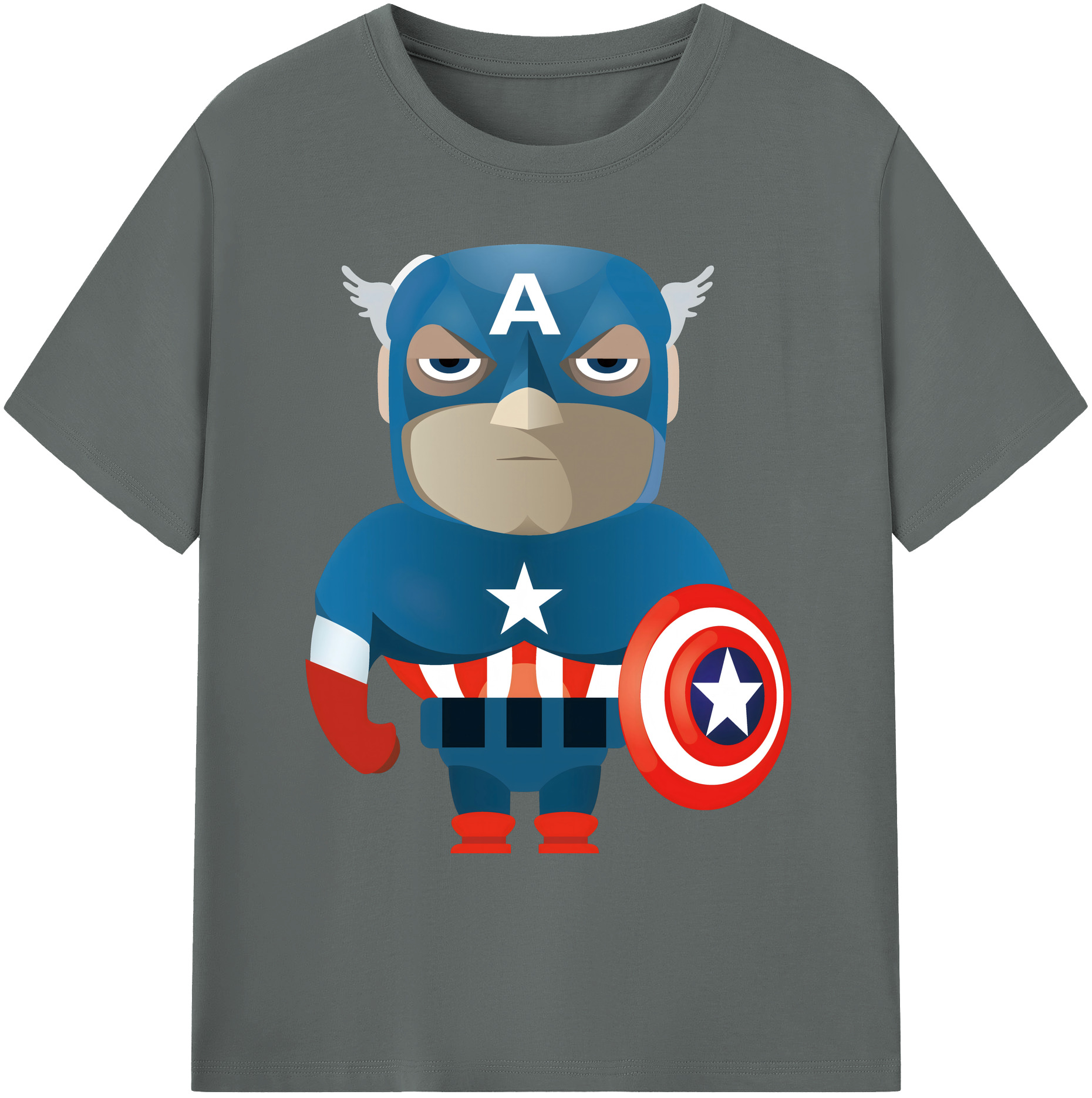 （画像用） アベンジャーズ The Avengers 綿100％ メンズ半袖Tシャツ｜肌触りやわらか＆通気性